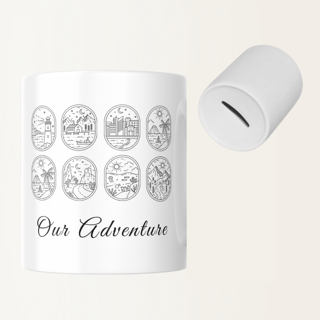 Spaarpot - Our Adventure - Vakantie - Doelen