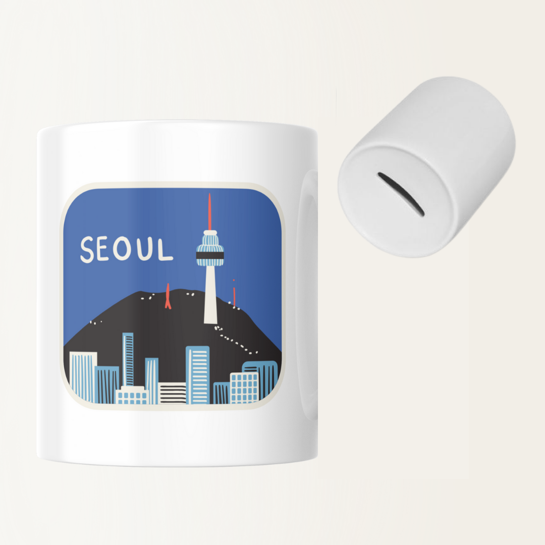 Spaarpot - Seoul - Zuid-Korea - Vakantie - Spaardoel