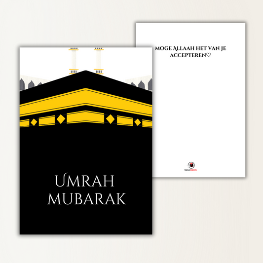 Wenskaart - Umrah Mubarak