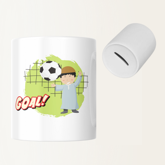 Spaarpot - Moslim jongen - Goal! - Voetbal
