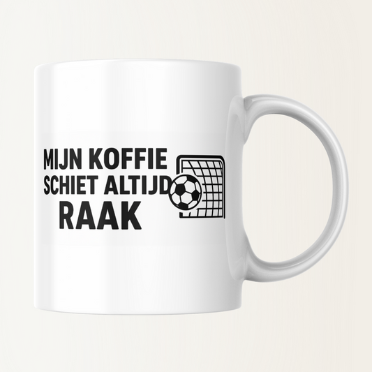 Mok - Mijn koffie schiet altijd raak - Voetbal