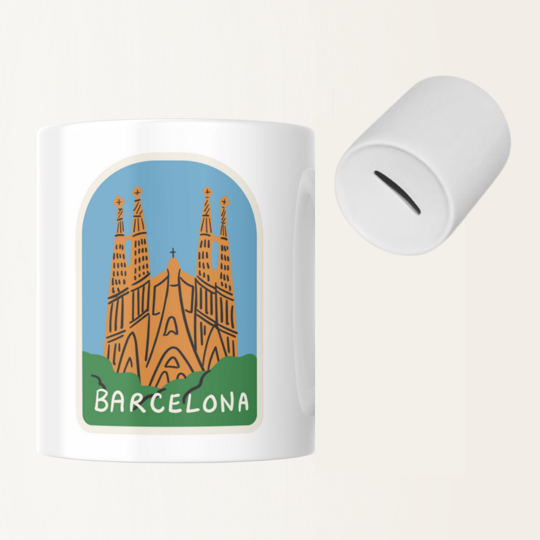 Spaarpot - Barcelona - Spanje - Vakantie - Spaardoel