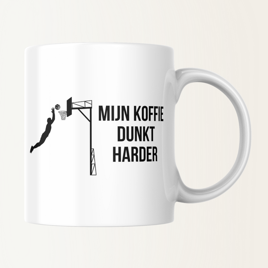Mok - Mijn koffie dunkt harder - Basketbal