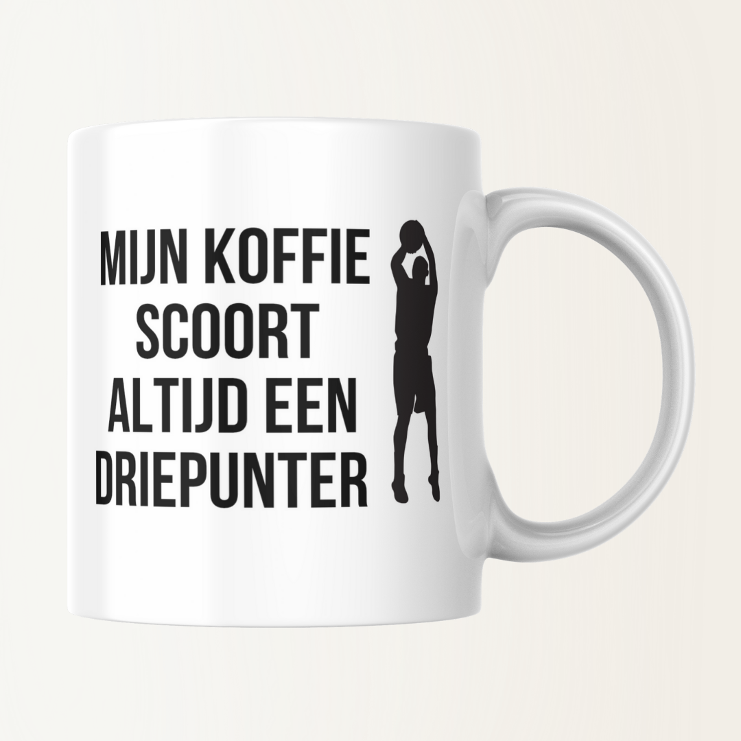 Mok - Mijn koffie scoort altijd een driepunter - Basketbal