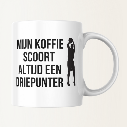 Mok - Mijn koffie scoort altijd een driepunter - Basketbal