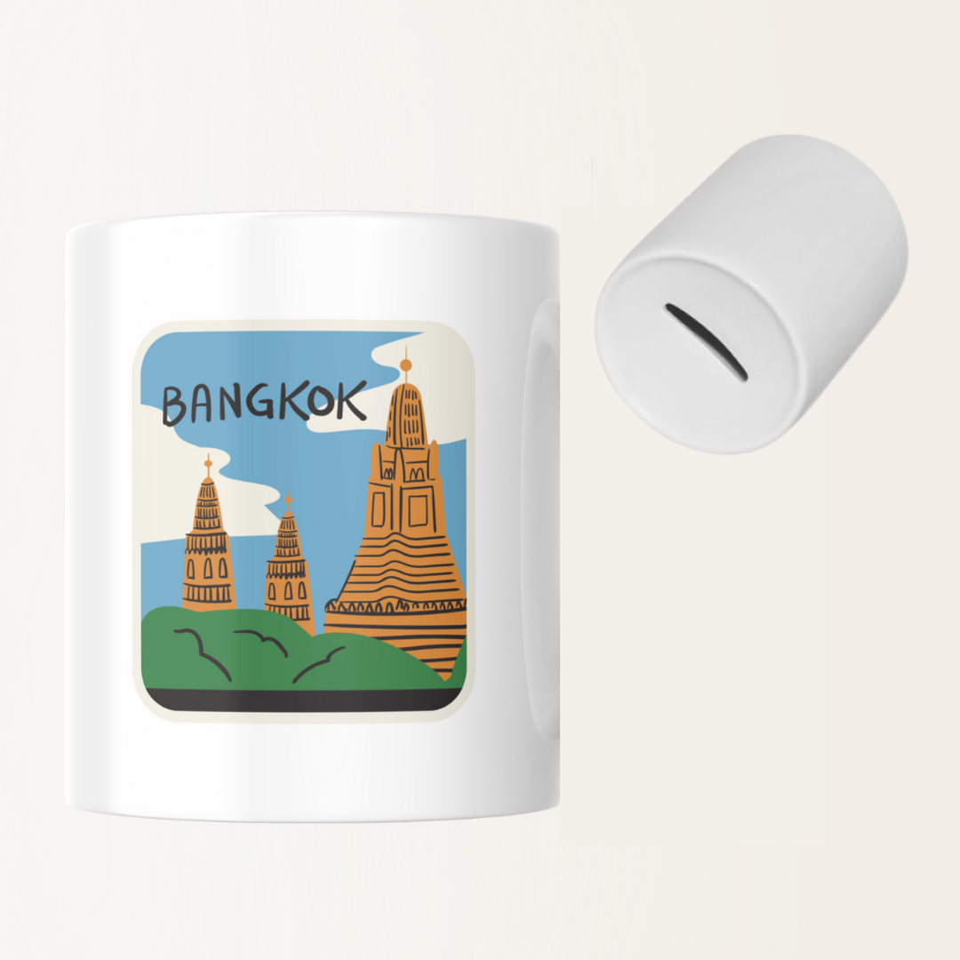 Spaarpot - Bangkok - Thailand - Vakantie - Spaardoel