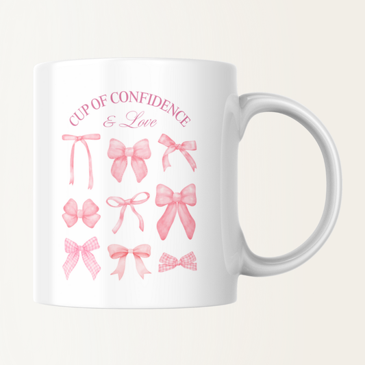 Mok - Cup of confidence & love - Strikjes