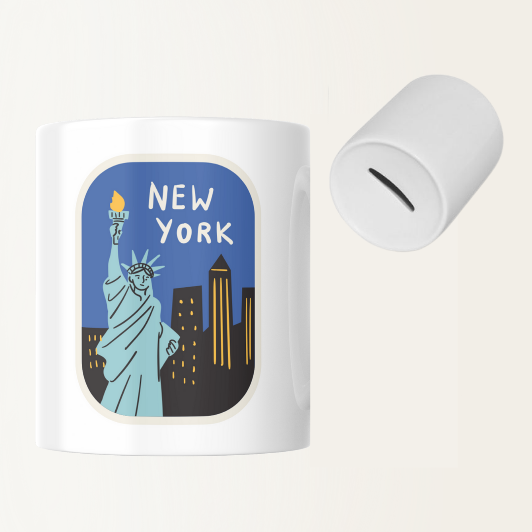 Spaarpot - New York - Amerika - Vakantie - Spaardoel